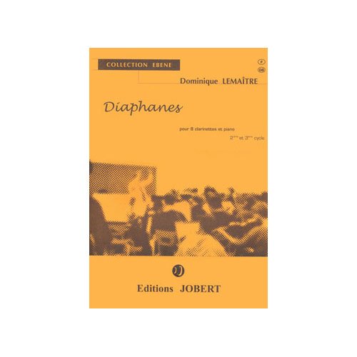 DIAPHANES --- 8 CLARINETTES (SIB) ET PIANO - CONDUCTEUR