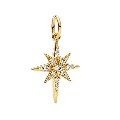 Sparkling North Star Dangle Charm 1055