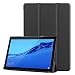 Produktbild Slabo Tablet Hülle Case für Huawei MediaPad T5 10 2018 (10,1") Schutzhülle mit Auto Sleep Wake Funktion und Magnetverschluss - SCHWARZ