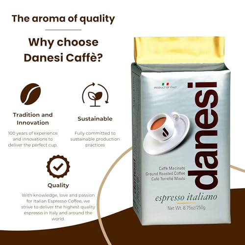 D DANESI CAFFÈ oro, gemahlen in der Packung, 250 g