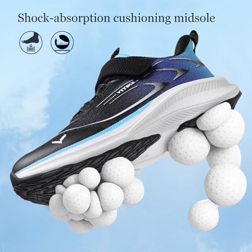 Image of JMFCHI Boys Girls Kids Sneakers Knitted Mesh Running Tennis Athletic Shoes | Breathable,Lightweight,Comfortable,Non-slip,Easy wear,Casual fashion,Indoor outdoor,Gym sport,Daily play,Little /Big Kid