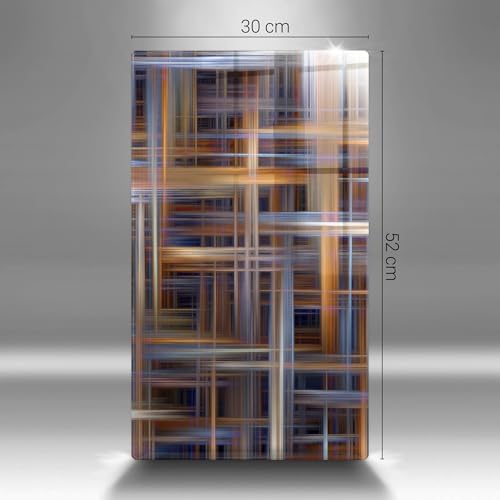 Planche à découper en verre Wallfluent 30x52cm pour protéger le plan de travail de la cuisson - 7