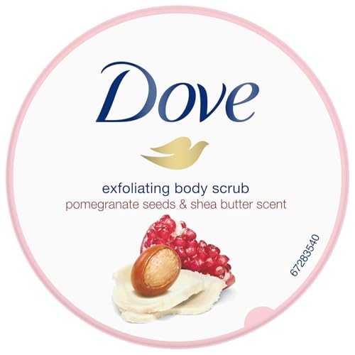 Dove Exfoliante corporal exfoliante con semillas de granada y manteca de karité, 225 ml (paquete de 2) - imagen 4