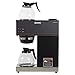 BUNN 33200.0015 VPR-2GD 12-Cup Pourover Commercial Coffee Brewer with Upper and Lower Warmers and Two Glass Decanters, Black, Stainless, Standard