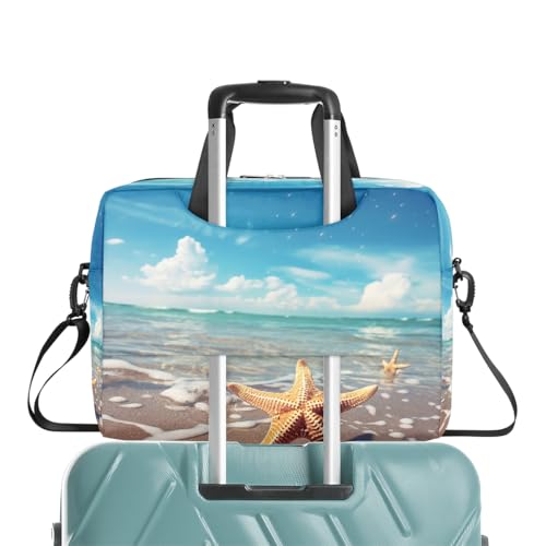 Maletín para laptop con estrella de mar 15.6 pulg. miniatura 7