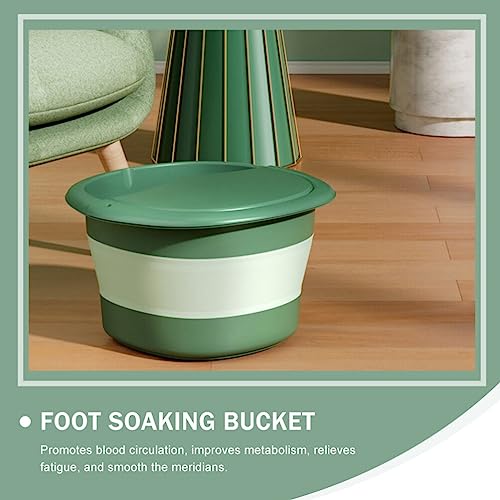 Beaupretty spa de pies plegable multiusos silicona miniatura 6