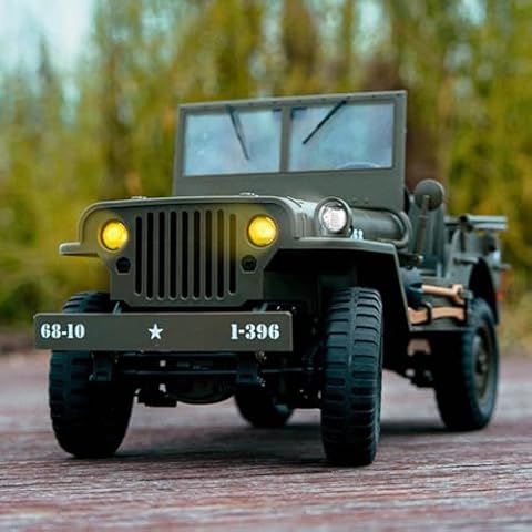 RC Military Truck with Remote Control Cover