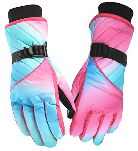 RICHEN Ski Gloves,Winter Windproof Snowboard Snow 3M Thinsulate Warm, Cold Weather Women Gloves