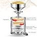 MNSSRN Commercial High-Volume Sesame Paste Machine, Peanut Butter Refiner Wet Grinder, Sesame Paste Cheese Stone Grinder