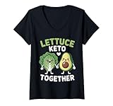 Photo Gallery donna low carb keto lattuga cheto insieme maglietta con collo a v Photo Gallery donna low carb keto lattuga cheto insieme maglietta con collo a v