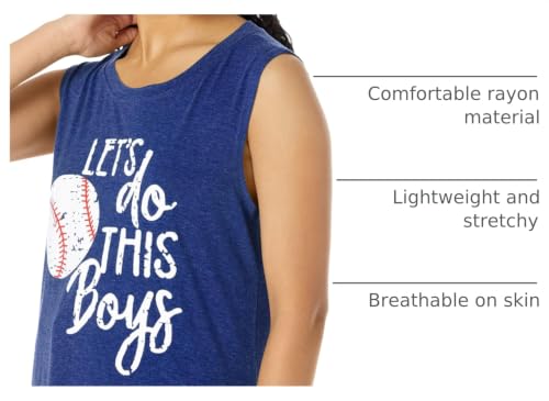 Baseball Shirts Women in My Baseball Mom Era Shirt Baseball Mom Era T-Shirt Game Day Graphic Tee Shirts(Red2, X-Large) — view 6