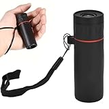 Wefitfix 単眼鏡 望遠鏡 30x25 小型 単眼鏡 高透過率 ミニ 単眼望遠鏡 ストラップ付属 スマホ 望遠レンズ コンパクト 持ち運びに便利 美術館 野鳥観察 登山 コンサート 撮影 アウトドア用 昼夜兼用 コンパクト 持ち運び便利 (ブラック)