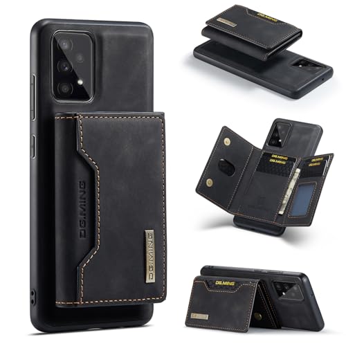 For Galaxy A26 5G �p �P�[�X ���O���\ ������ 2 in 1 �J�[�h���[ Magsafe�Ή� ���^ �T���X�� �M�����N�V�[ A26 5G �g�уJ�o�[ ���C�����X�[�d�Ή� �X�^���h�@�\ RFID�u���b�L���O �}�O�l�b�g �J�[�h�|�P�b�g�t