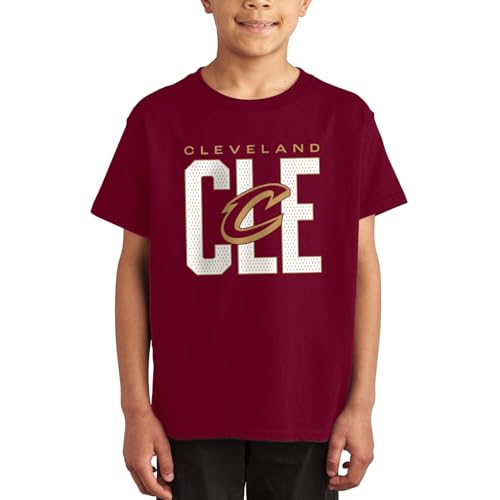 Junk Food NBA - Cleveland Cavaliers - City Mesh - Officially Licensed Youth Short Sleeve Fan Tee for Boys and Girls by Junk Food - Used condition - US$7.53