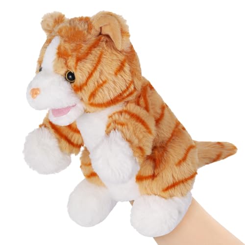 Animal Hand Puppets 11 Inch Sea Turtle Plush Dinosaur Animals Hand Puppet Toys Role-Play Toy Puppets for Kids Storytelling Imaginative Pretend Play...