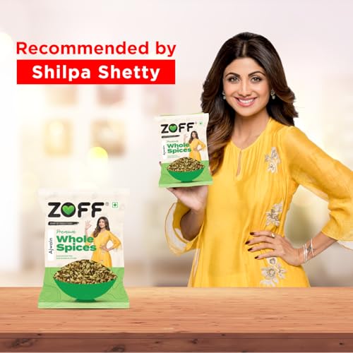 Image of Zoff Ajwain Seeds | Premium Carom Seeds | Aromatic & Chemical-Free | Perfect for Cooking & Seasoning | Supports Digestion & Relieves Acidity | 500g (Pack of 3)