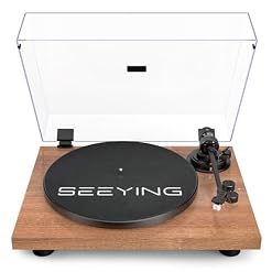 Turntable Vinyl Record Player Support Bluetooth Output Phono/Line Switch Pitch Control with Pre-Installed Counterweight & Magnetic Cartridge, Belt Drive 2 Speed - Les Beatles, Paul McCartney, John Lennon, RIngo Starr, George Harrison