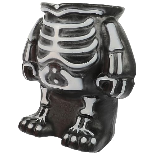Support de squelette Halloween Operitacx présentoir pour gâteaux et bonbons