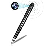 Spy Camera Pen, Hidden Camera with 150 Minutes Pen Battery Life, Mini Spy Camera with 1080P, Spy Cam with Picture Taking, Mini Camera for Classroom Learning or Security