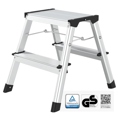 Flexilife TRITT-VAR Aluminium Klapptritt 2 Stufen