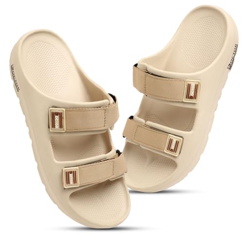 Doctor Health Super Soft Men's Orthopedic Double‑Strap Slippers – Adjustable EVA Footbed, Anti‑Skid, Heel Pain Relief – 80% OFF