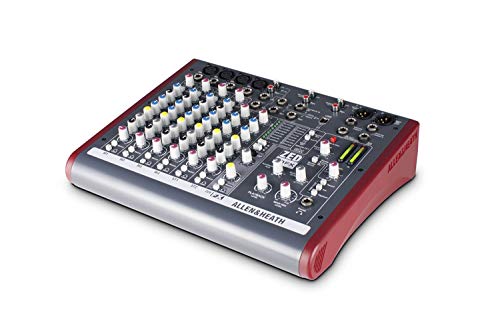 Image of Allen & Heath ZED-10FX - Touring Quality Audio Mixer with 2 Mic /Line, 2 Mic /Line /DI, 3 Stereo Line, Onboard FX and USB I /O (AH-ZED-10FX) | 4 Xlr Mic Preamps, 2 Hi-Z Dis, 16 Onboard Fx, USB 2-In /2-Out, 48V Phantom