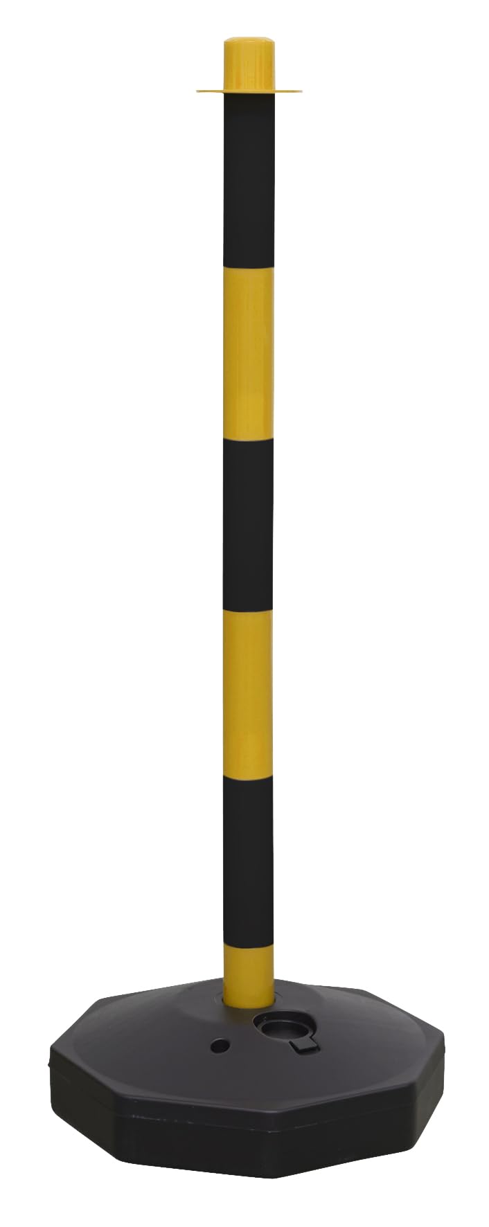 Sealey Black/Yellow Post with Base - BYPB01 - Image 2