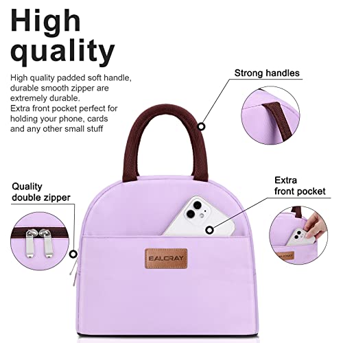 image for BALORAY Lunch Bag for Women Men Insulated Lunch Box for Adult Reusable
