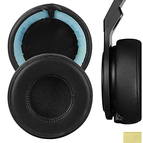 Geekria Replacement Ear Pads Compatible with Monster Beats Pro Detox Headphones, Repair Parts (Black)