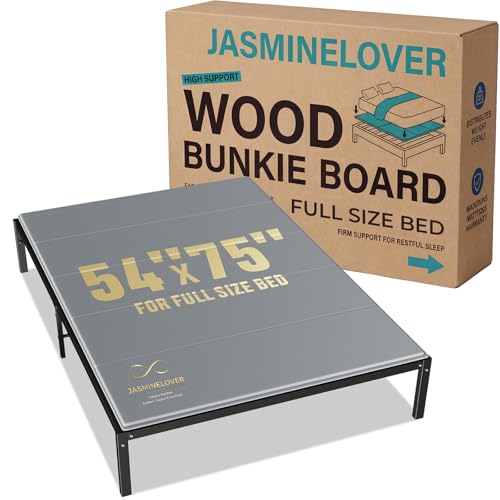 JASMINELOVER Bunkie Board Full Size 54'x75' Bed Boards for Under...