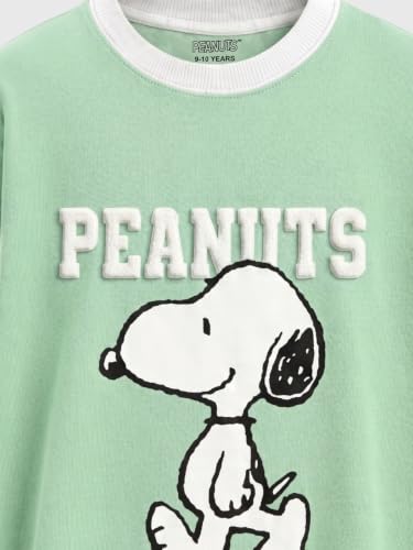 Image of Nap Chief Kids Cotton Official Peanuts Snoopy Printed T-Shirt for Boys & Girls | Cartoon Character Casual Wear Tee