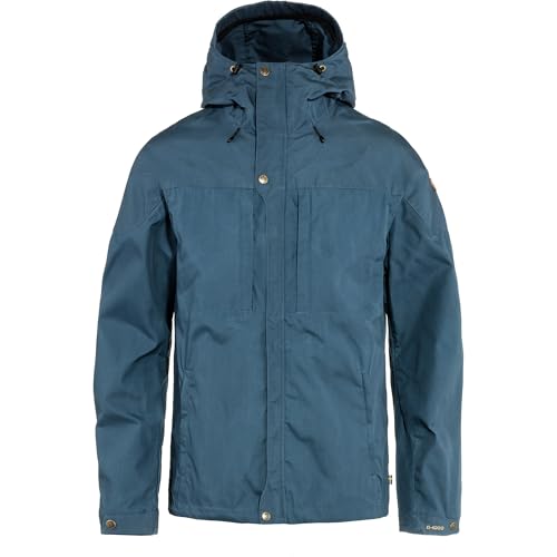 Image of Fjallraven Skogso Men's Jacket - Water and Wind Resistant, Adaptable w /Greenland Wax, Breathable - Hiking, Trekking
