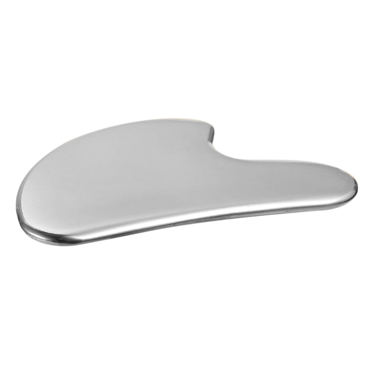 Healvian 5pezzi Strumento Gua Sha Acciaio Inossidabile Forma Di Cuore Per Massaggio Facciale Utensile Di Bellezza Portatile e Leggero Massaggiatore Antirughe Per Viso e Collo Facile Da