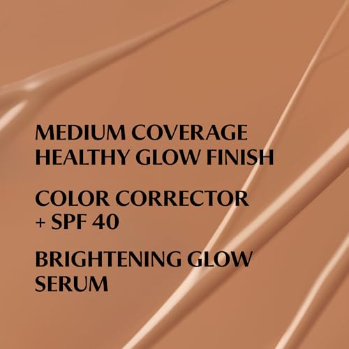 Image of IT Cosmetics CC+ Nude Glow SPF 40 - Medium Coverage Foundation, 2% Niacinamide + Hyaluronic Acid Brightening Glow Serum, Lightweight Up to 24H Hydration, Normal to Dry & Mature Skin - 1.08 fl oz