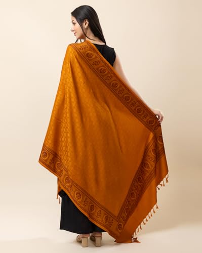 Image of Wrap me Warm Shawl for Women | Soft Viscose Acrylic Poly Wool Shawl - Warm & Lightweight Winter Wrap - Stylish Ethnic Stole for Women - 1010