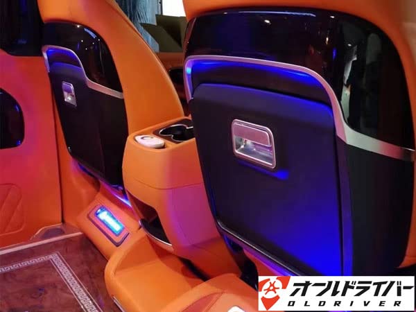 30系 アルファード ヴェルファイア バックシートLED イルミネーション Amazon | バックシートLED イルミネーション ブルー 30系