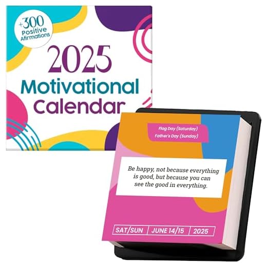 2025 Motivational Calendar