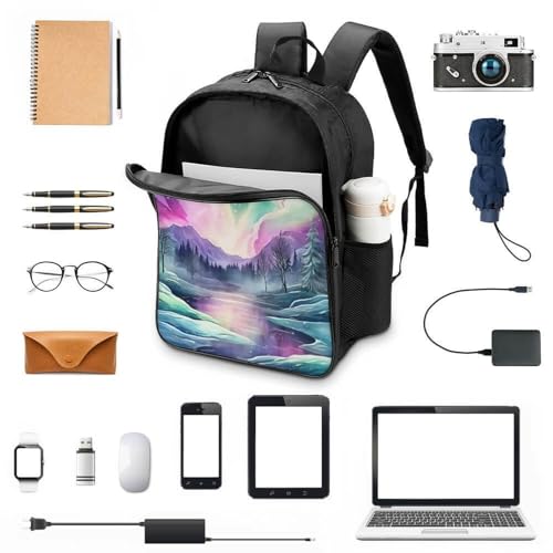 Mochila infantil Aurora para niñas de guardería con relieve 3D cómodo 4