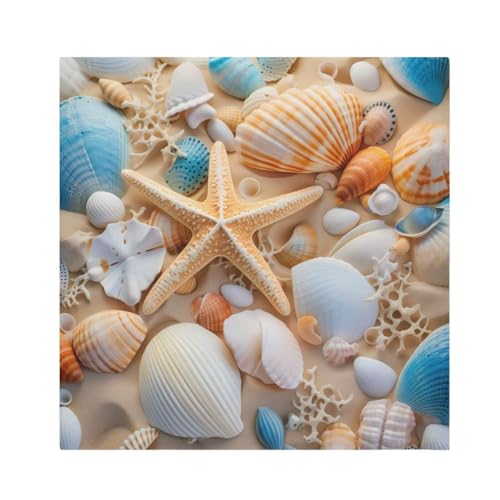 Servilletas de tela Shell Starfish 6 pcs 20x20 in miniatura 1