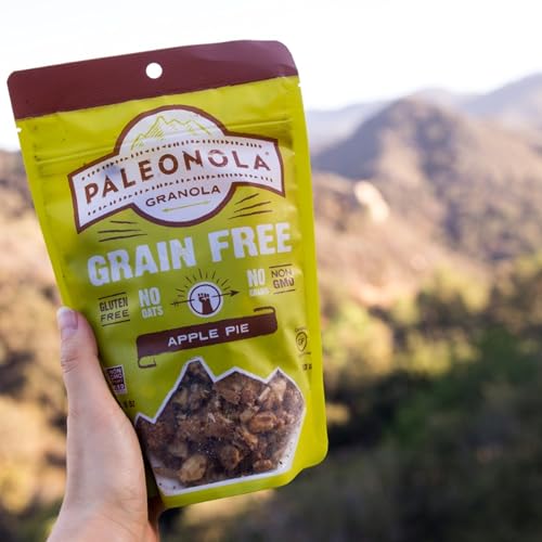 Image of Paleonola - Grain Free Granola Apple Pie Flavor - Non-GMO, Grain, Soy, Gluten, Dairy Free - Low Carb Protein Snack For A Healthy Breakfast