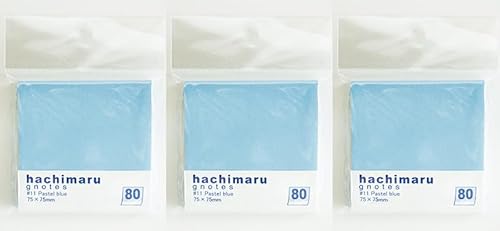 �v�����g�C���t�H�[���W���p�� gnotes �S�̂�80%�ɂ̂�!! ���x���̂悤�Ȃӂ��� �uhachimaru�v75x75mm �y3�Z�b�g�z (�p�X�e���u���[)