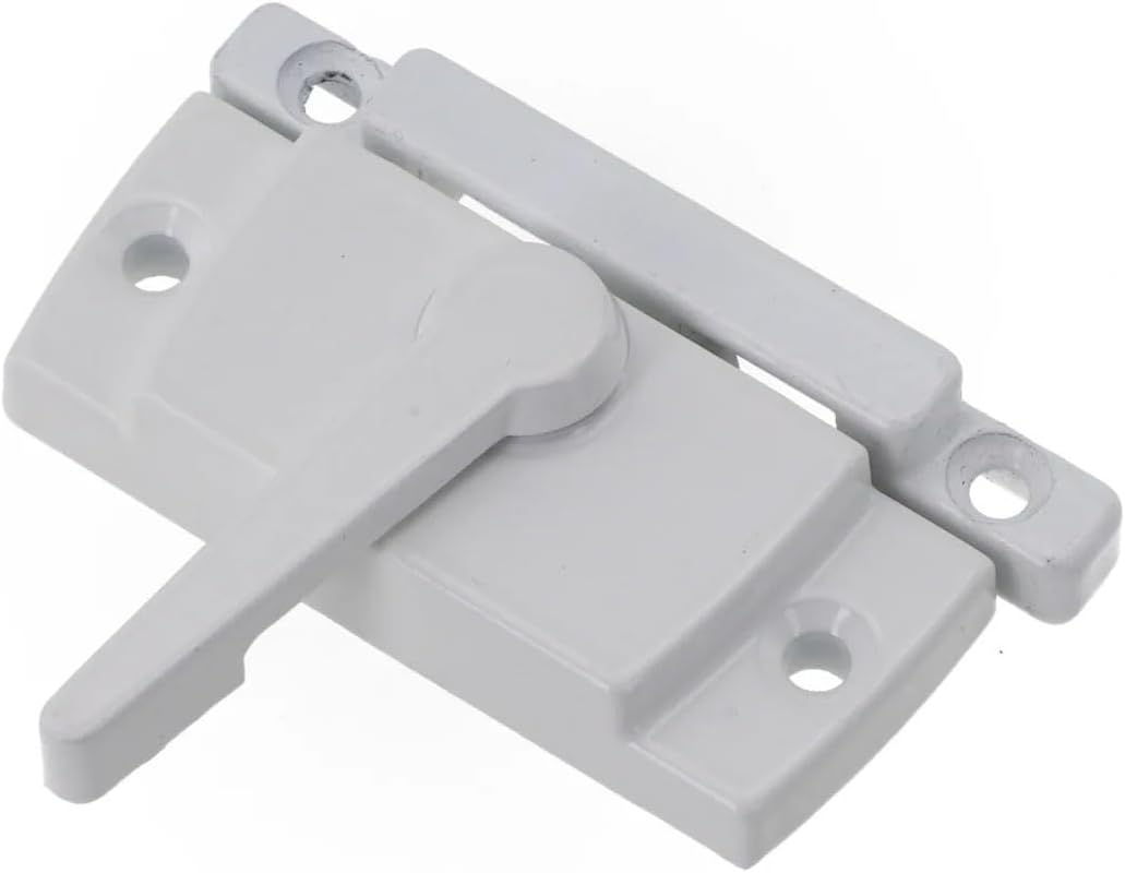 Window Sash Lock 4Pcs Sliding Window Limiter Latch Sash Blocking Lock Window Brace Position Stopper Safety Protector Catch Lock Accessories(Right)