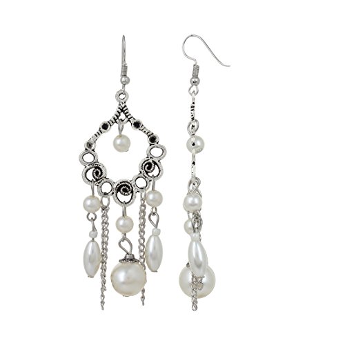 Oxidised Silver Bohemian Earrings