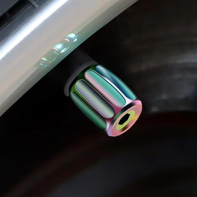 Bouchons De Valve Aluminium Pour Dacia - Lot De 4, étanches, Anti-corrosion, Style Argenté