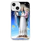 Religious Night of The Virgin Mary Mobile Phone Protective Case TPU Shock-Proof Wireless Charging...