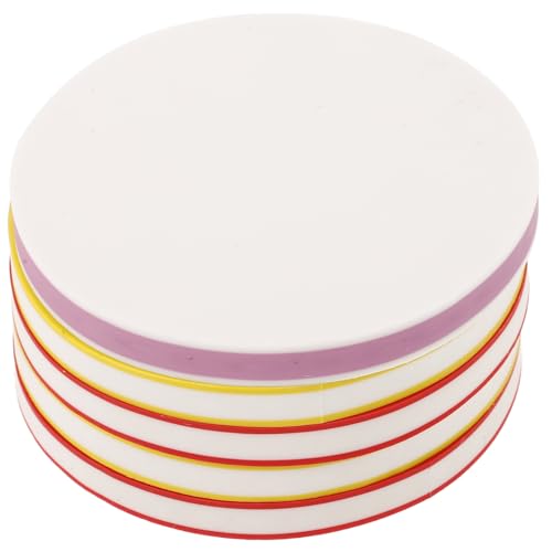 Operitacx 5pcs Engraved Rubber Blocks for Stamp Making Blocks DIY Craft Supplies