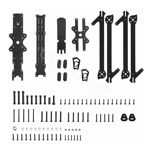 Cadre carbone XL10 V7 10 pouces châssis haut de gamme ultra résistant pour drone de rechange