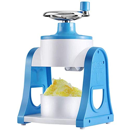 HnF Ice Crusher, Portable Ice Shaver and Snow Cone Machine, Used for Summer Beach Family Outdoor Birthday Party Commercial