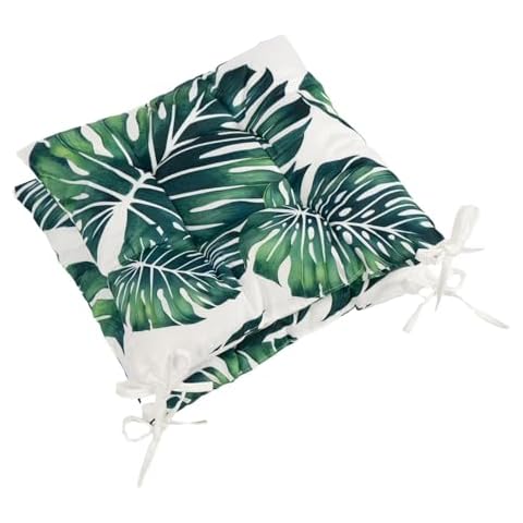 OHS Tropical Leaf Water Resistant Seat Pads Cover