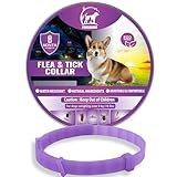 Dog Repellent Treatment, Single Pack Repellent Collar, Adjustable for Small Medium Large Dogs, Natural Waterproof Design (Single Pack Purple)